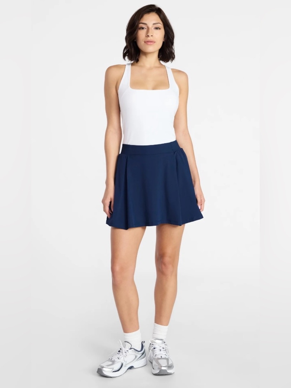 NWT Avia Navy Tennis Golf Pleated Skort